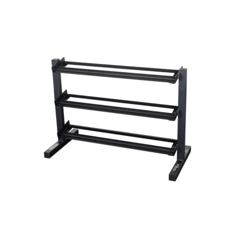 Body-Solid 3 tier horizontal dumbbell rack