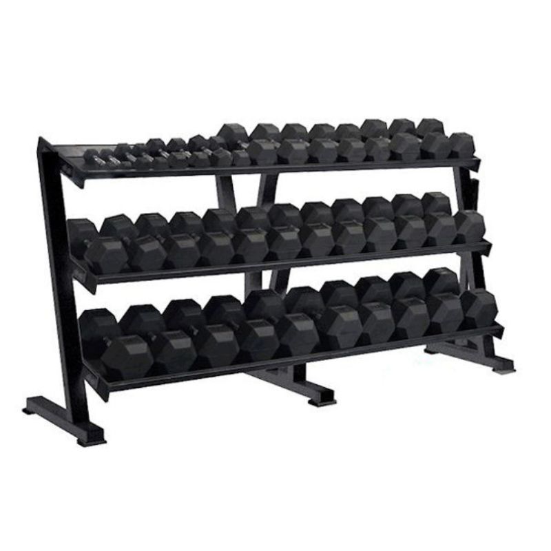 York Barbell (#69129) 3-Tier Dumbbell Rack