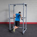 Body-Solid Power Rack with Dip Attachment