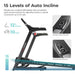 Sunny Energy Flex Motorized Auto Incline Smart Treadmill