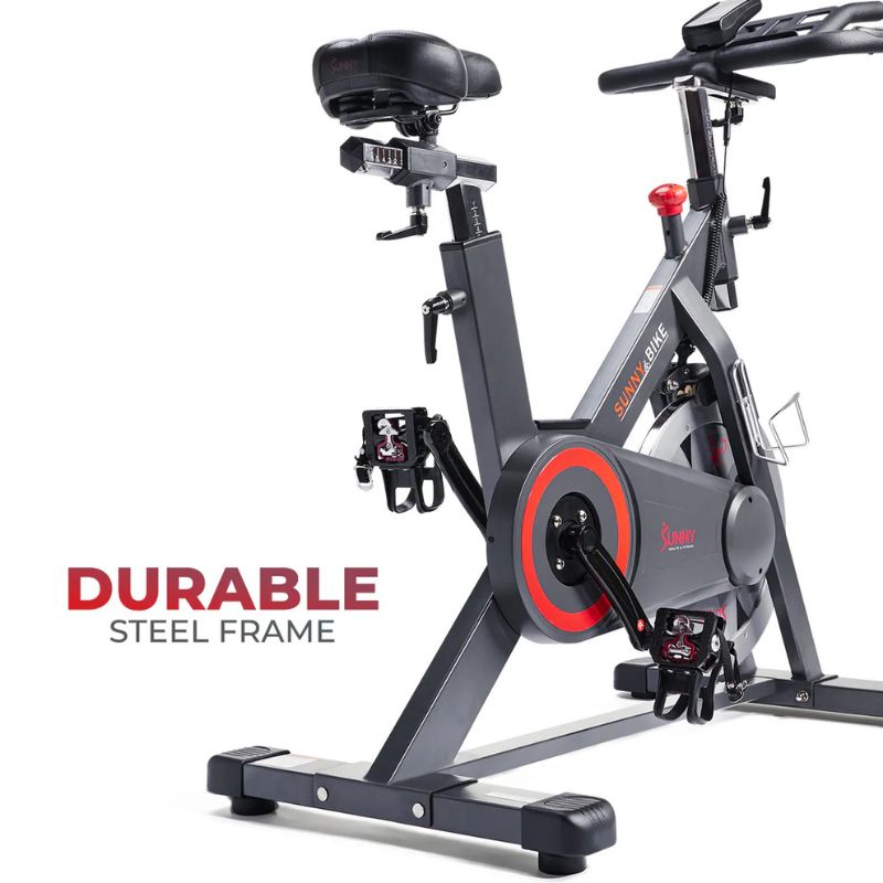 Sunny Premium Smart Magnetic Belt Drive Indoor Cycling Exercise Bike
