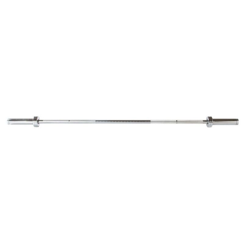 York (#32114) 6' Hard Chrome Olympic Bar