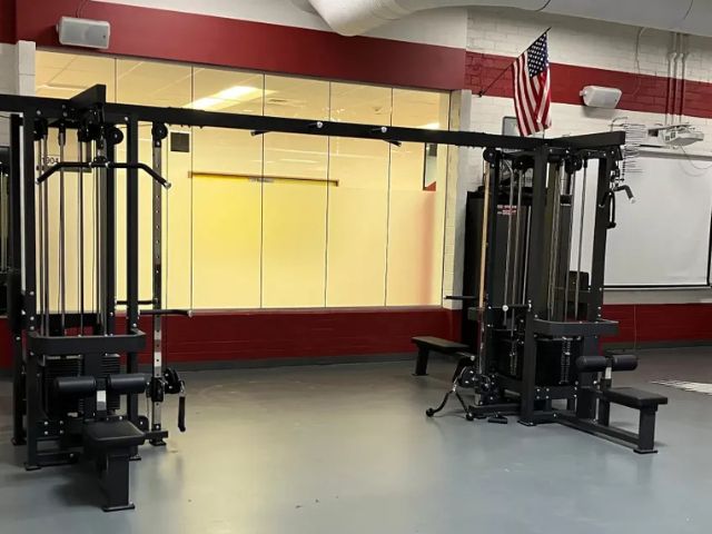 Vortex Strength 8 Station Commercial Cable Crossover 4 weight Stacks