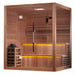 Golden Designs "Kuusamo Edition" 6 Person Traditional Sauna (GDI-7206-01) - Canadian Red Cedar Interior