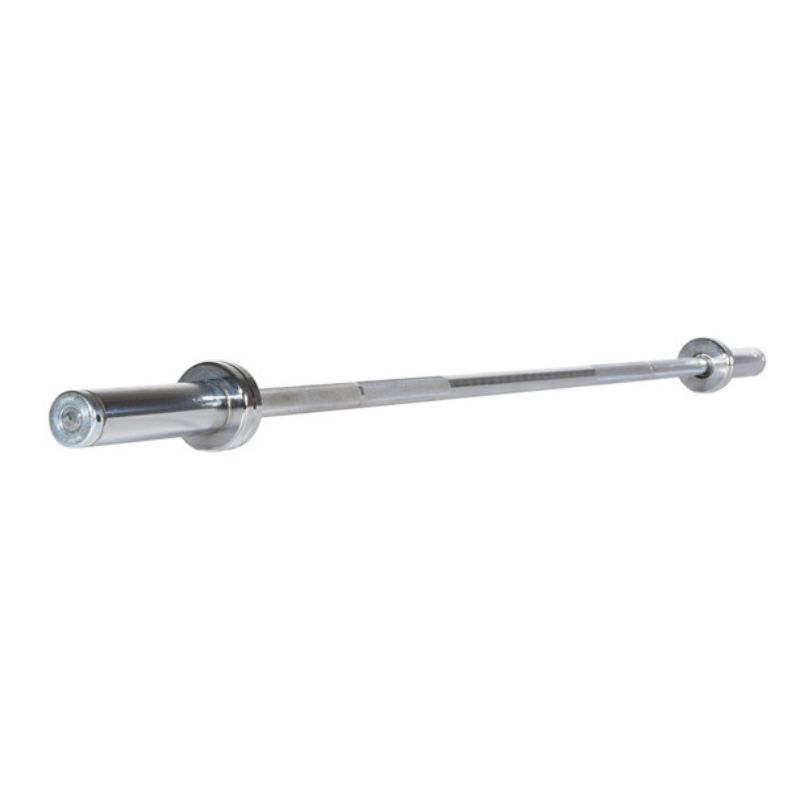 York (#32114) 6' Hard Chrome Olympic Bar