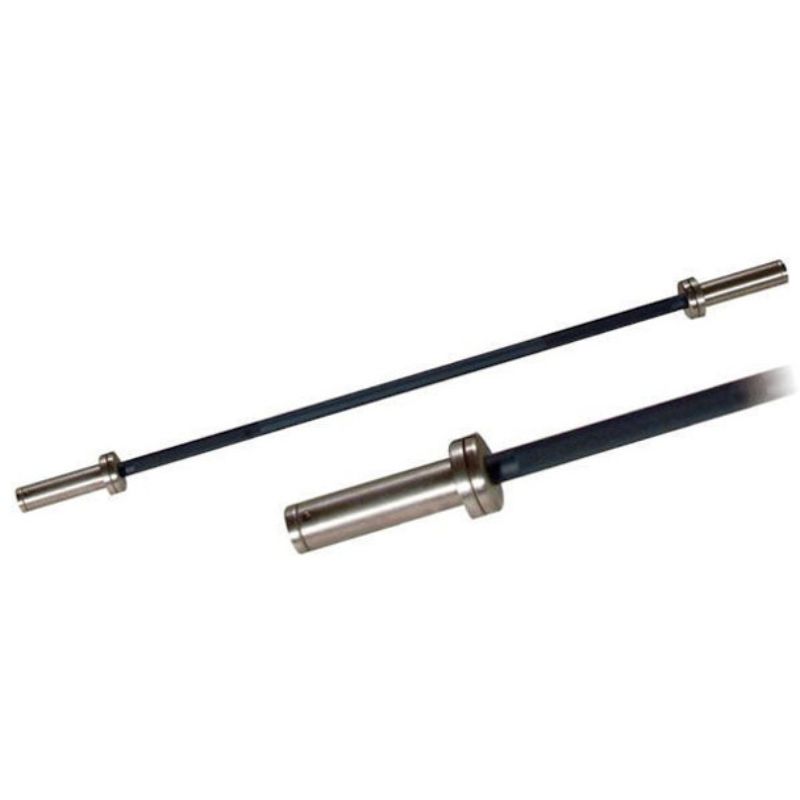 York (#32122) 6' Black Oxide Olympic Bar