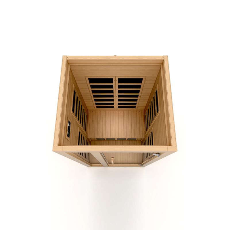 GoldenDesigns DYN-6119-01 Gracia 1-2 Person Low EMF FAR Infrared Sauna