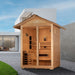 GoldenDesign GDI-8123-01 "Carinthia" 3 Person Hybrid Outdoor Sauna - Canadian Hemlock