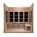 GoldenDesign GDI-6880-02 Catalonia 8 Person Near Zero EMF FAR Infrared Sauna