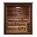 Golden Designs Nora 2 Person Outdoor-Indoor PureTech™ Hybrid Full Spectrum Sauna (GDI-8222-01) - Canadian Red Cedar Interior