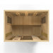 MX-K406-01 Maxxus Low EMF FAR Infrared Sauna Canadian Hemlock