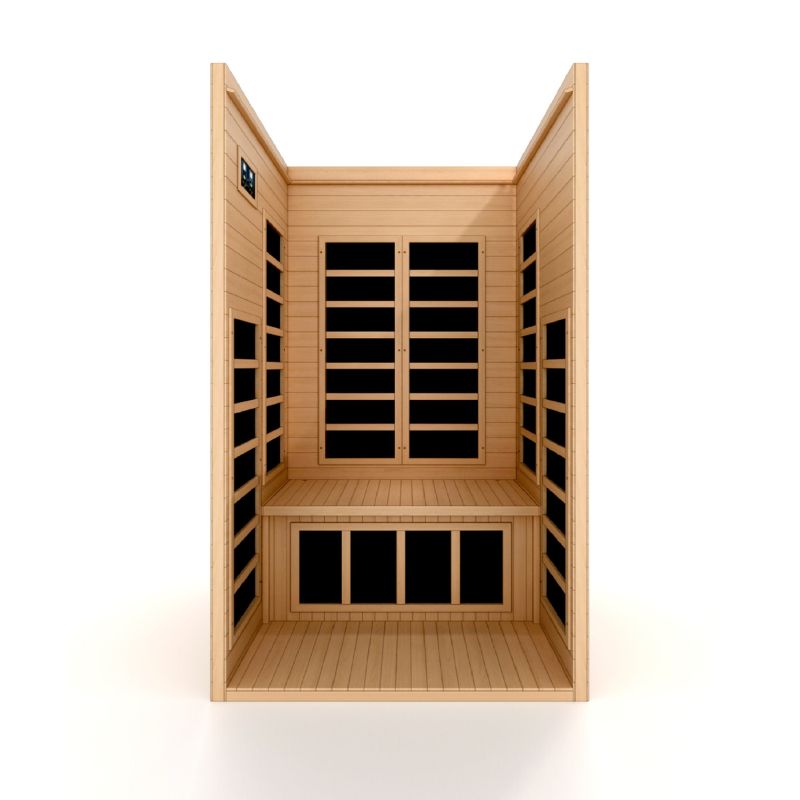 GoldenDesigns DYN-6119-01 Gracia 1-2 Person Low EMF FAR Infrared Sauna
