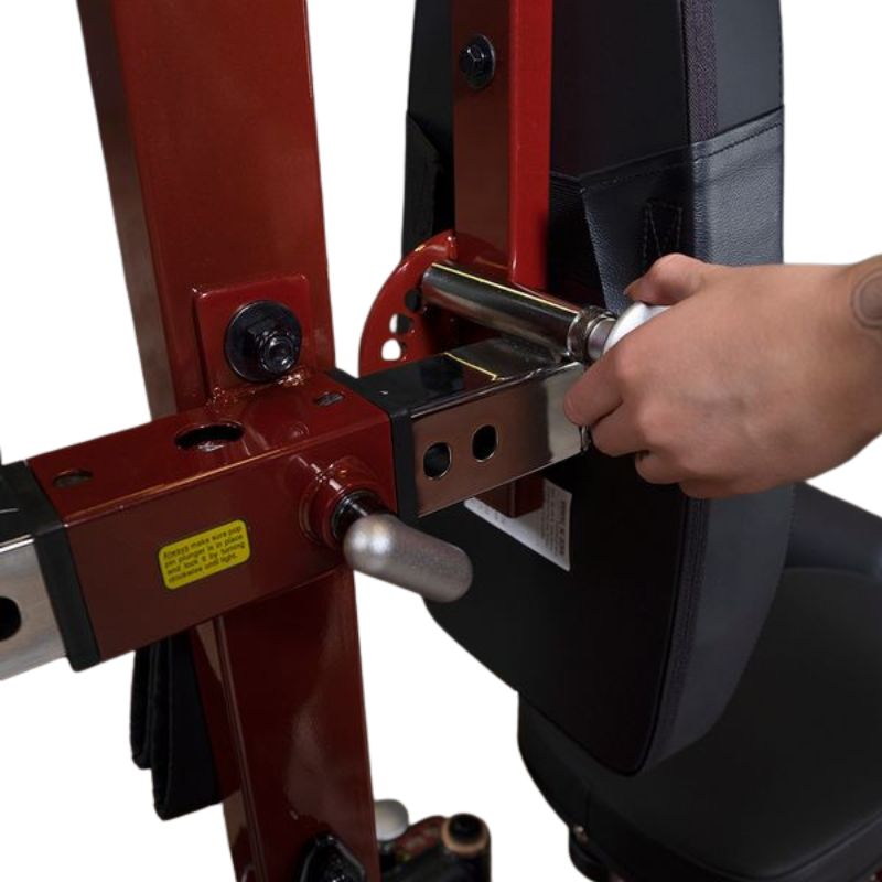Body-Solid Bi Angular Home Gym in Red