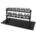 Body-Solid (5-50 lb) Hex Dumbbells w/ Rack